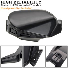 SAUTVS Kit deflector de aire negro para todos los modelos Can-Am Ryker (reemplaza #219400894)