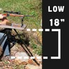 MTM HLST High-Low Shooting Table, USA Made, Dark Earth