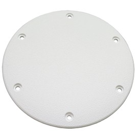 T-H Marine DSSDP-2-2-DP Designer Series Screw Down Deck Plates, 8" ,White