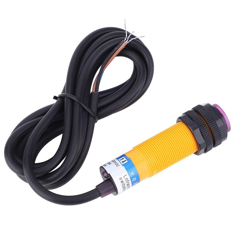 10PCS E3F-DS30C4 Interruptor Fotoeléctrico Sensor Fotoeléctrico Difuso Interruptor 10-30VDC 3