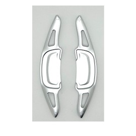 EVOGEAR External Product for Mazda Mazda 3 Sedan Fastback BP Series (May 24, 2019 ~) CX-30 DM Series (November 29, 2019 ~) Aluminum Alloy Paddle Shift Cover Mazda 3 BP Series, CX-30 DM Series (Silver)