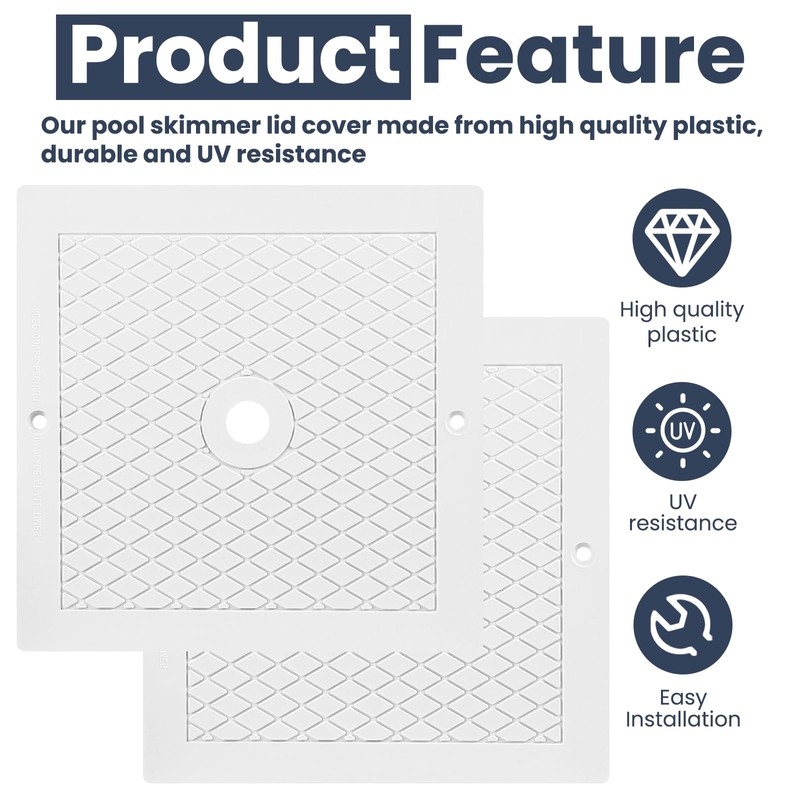 Quorvix 10 Inch Skimmer Cover, Compatible with Hayward SPX1082E, SP082,