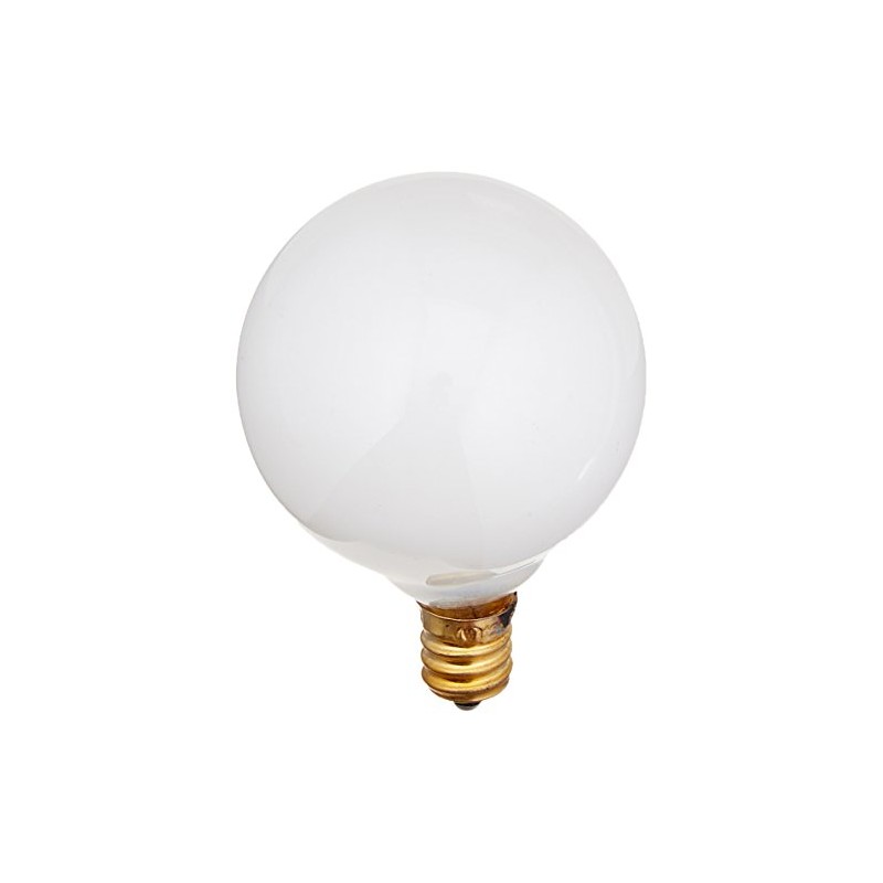 Westinghouse 0381400, 15 Watt, 120 Volt White Incand G16.5 Light