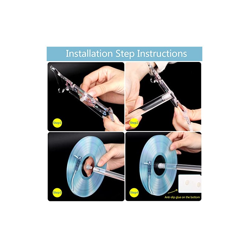 Soporte para auriculares dual (grabación azul/LP)