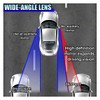 2PCS Blind Spot Car Mirror, HD Glass Rotate Adjustable Car
