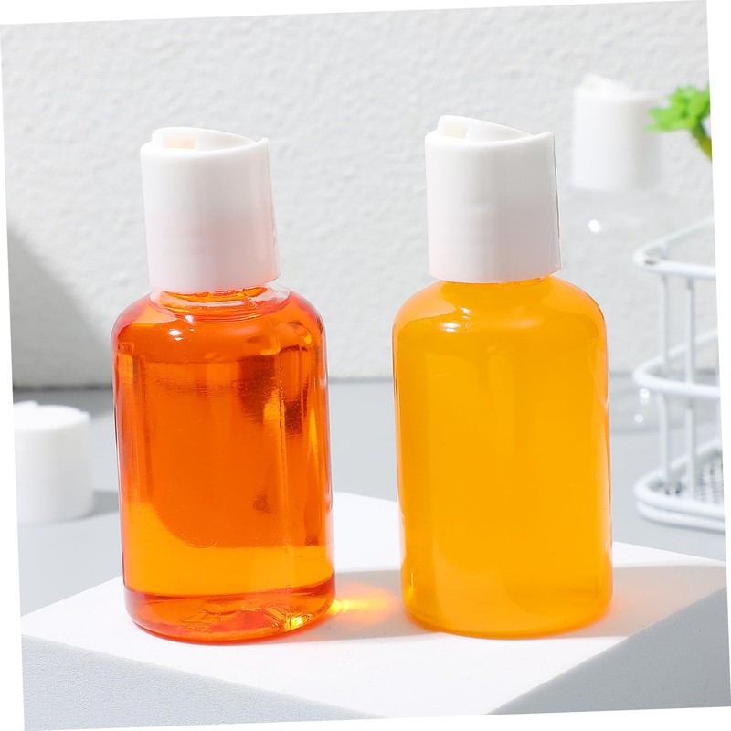Healeved 12pcs Refillable Travel Bottles for Toiletries Leakproof Containers for