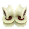 (50-25-10) 4 x 50mm Milled Nylon Pulleys with 25mm Groove