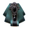 FYBownot Sparkly Bowtie, Unisex, Uniform Ribbon, Ribbon Tie, Pin +