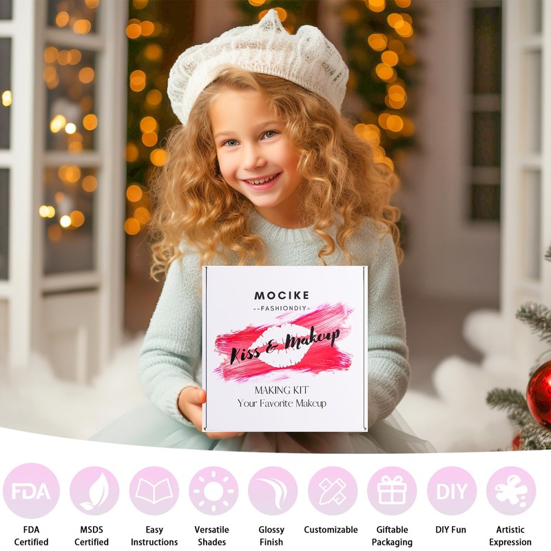 MOCIKE DIY lip gloss making kit for Girl Gifts -