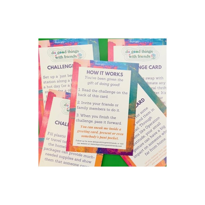 Pass it Forward: Friendship Challenge Pack