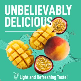 Keppi Electrolytes Powder Packets Assorted Tropical Flavors – Sugar Free Hydration Drink Mix with Potassium, Magnesium, Sodium – 30 Hydration Packets – Keto, Vegan, Fasting-Friendly, Zero Calorie