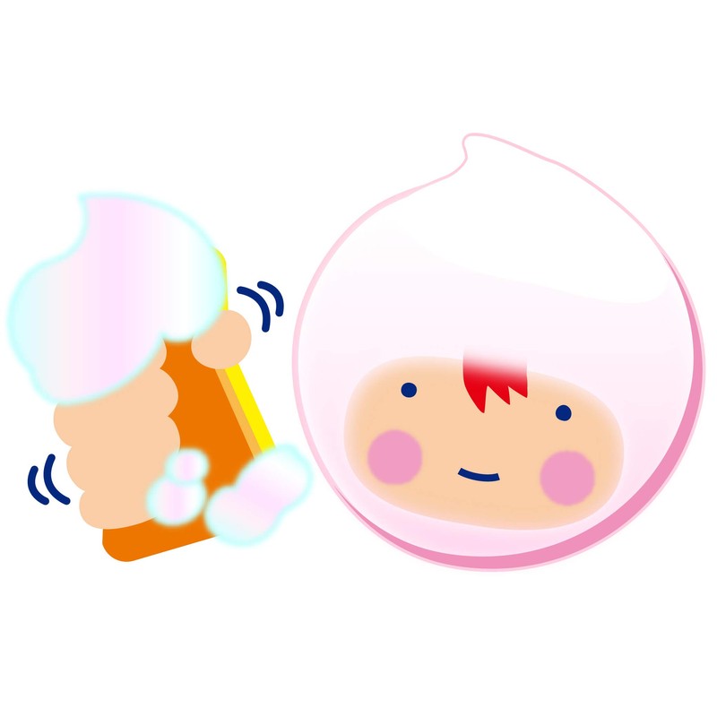 Kiklone Kitchen Sponge, Kripika, Foaming Sponge, Set of 2