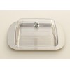 Zoie + Chloe Stainless Steel Butter Dish with Easy to