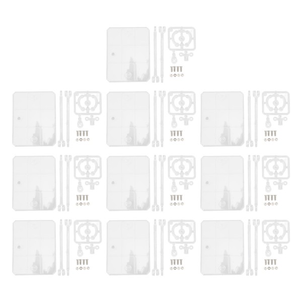 10 Pcs Action Figure Display Holder High Stability Doll Model