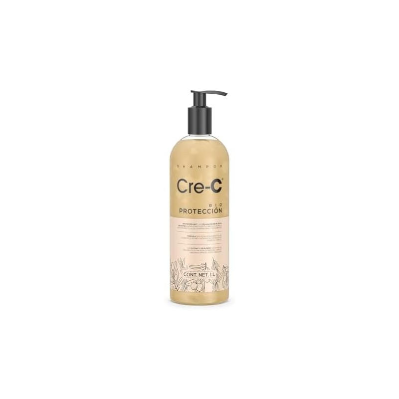 Shampoo Cre-C Bio Protección 1L Fortalece, Protege y Revitaliza el