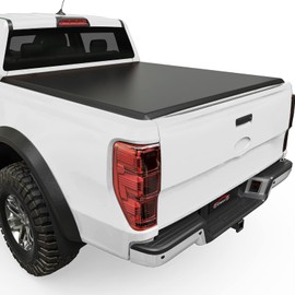 XTWEEX Soft Tri-Fold Truck Bed Tonneau Cover Compatible for 2004-2024 Ford F-150 and 2006-2014 Lincoln Mark LT 5.5FT (66") Bed