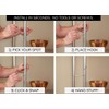 Sunway Shelf Pole Hooks 5-Pack | Black Variety Pack |