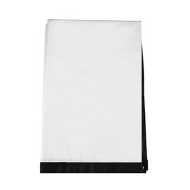 70" Projector Screen Pair 48" Portable Movie Screen Synthetic Polyester Fabric 1 Piece Portable Foldable No Crease White Projector Curtain Projection Screen 16:9 (72") (72")