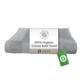 Delilah Home - Luxury Bath Towel Collection - 100% Cotton Turkish Towel Set for Bathroom - Ultra-Soft & Absorbent Organic Spa Towel (1 Piece Each 36x72in) Pack of 1 Towel (Mineral Green)