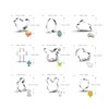 WDYJMALL Easter Cookie Cutters 9-Pc Set - Chick Egg Bunny