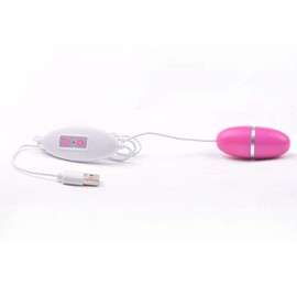 BeHorny Mega Power 12-Speed USB Powered Vibrating Love Egg, Pink