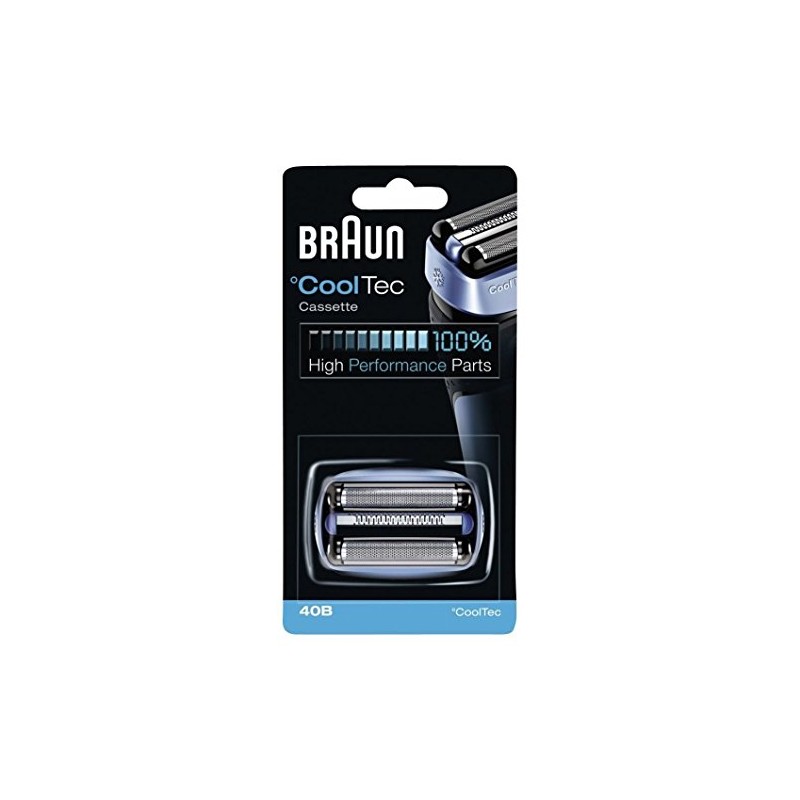 Braun CoolTec 40B Foil & Cutter Replacement Head, Compatible with