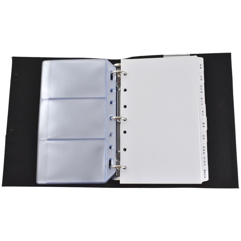 Mead Tarjetero Tipo Piel,120 Tarjetas. P3813