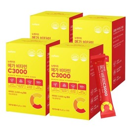 뉴메이트 메가 비타민C 3000 (4박스/4개월분) Newmate Mega Vitamin C 3000 (4 Boxes/4 Months Supply)