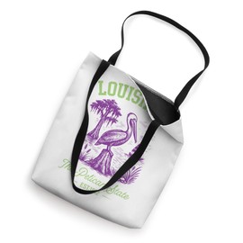 Louisiana The Pelican State Tote Bag