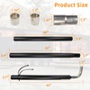 SHUNTALL 44461 RV Generator Exhaust Venting System Extension Kit Compatible