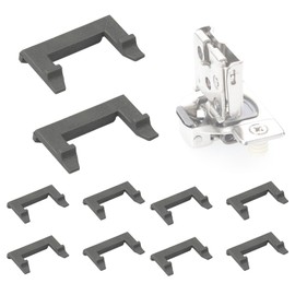10 Pack 86 Degree Angle Restrictor/Restriction Clip for Soft Close Hinges, Kitchen Cabinet Door Restraints, Cabinet Restrictor Clips Cabinet Door Angle Restriction Hinge Restrictors for Cabinets