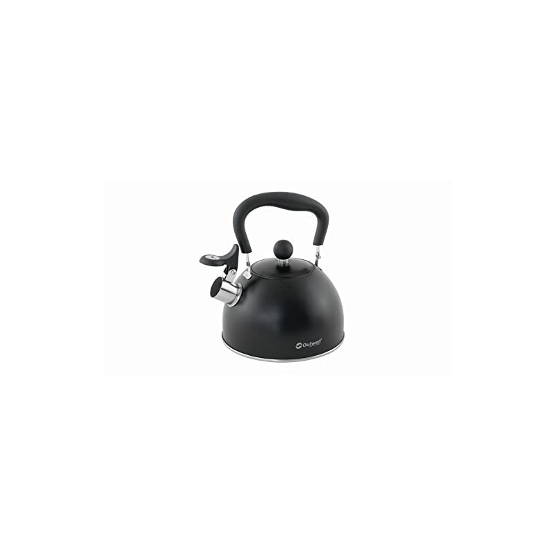 Outwell Unisex - Adult Kessel-156901 Kettle, Black, 1.8 L