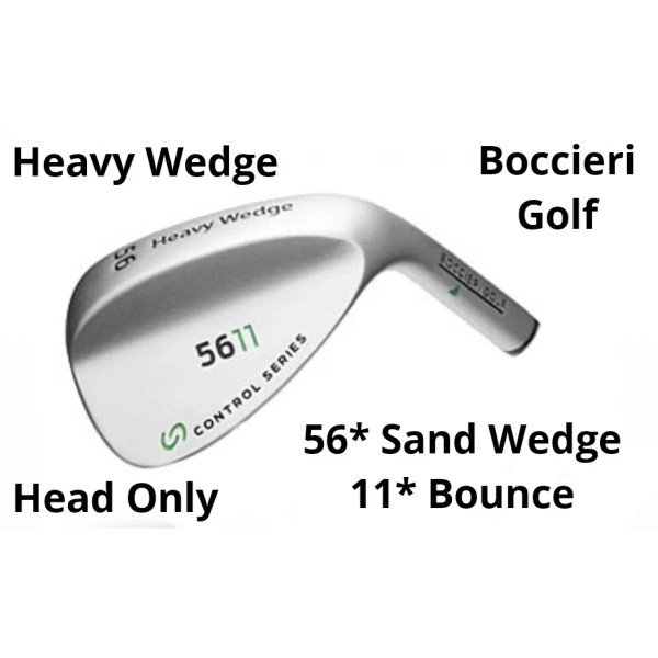 Boccieri Golf Heavy Wedge Sand Wedge 56 Degrees (Head Only)