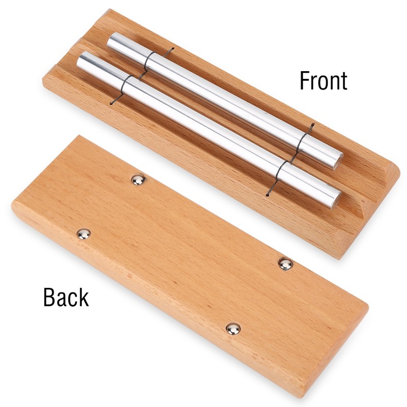 2-Tone Percussion Instrument with Mallet Musical Education Toy for Children