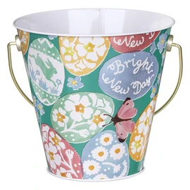 Emma Bridgewater Tin Easter Bucket ┃Egg Hunt Collection Basket ┃ Bright New Day Design