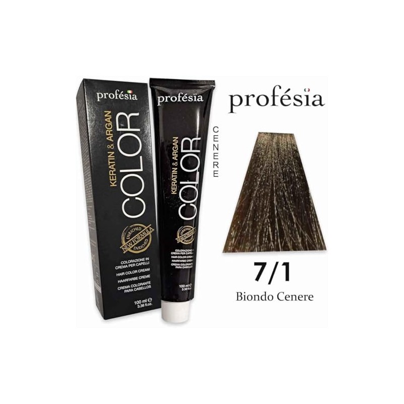 Profesia Color Permanent Professional Coloration 7/1, 100 ml