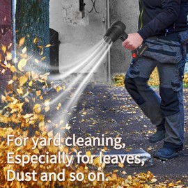 Fostex Turbodry Car Dryer,Rechargeable Cordless Electric Blower,Turbo Dryer Blower for Car,Turboglass Air Duster Blower,Jet Dryer Blower for Car and Yard Cleaning,Outdoor Dust Removal