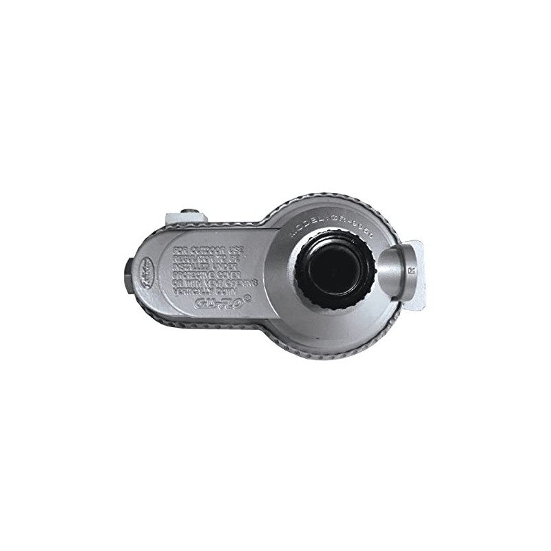 Gas-FLO GR-9958 2-Stage Low Pressure Gas Regulator with QCC1 Adapter,