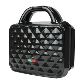 Brentwood TS-239BK Couture Purse Non-Stick Dual Waffle Maker, Black
