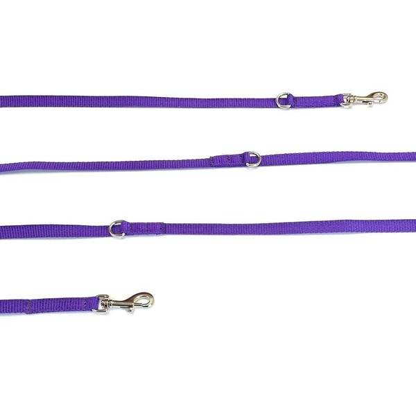Police Style Puppy Training Lead Double Ended Puppy Leash Adjustable