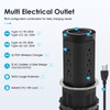 4-inch Pop Up Outlet for Countertop with 45W USB,17-in-1 Desktop