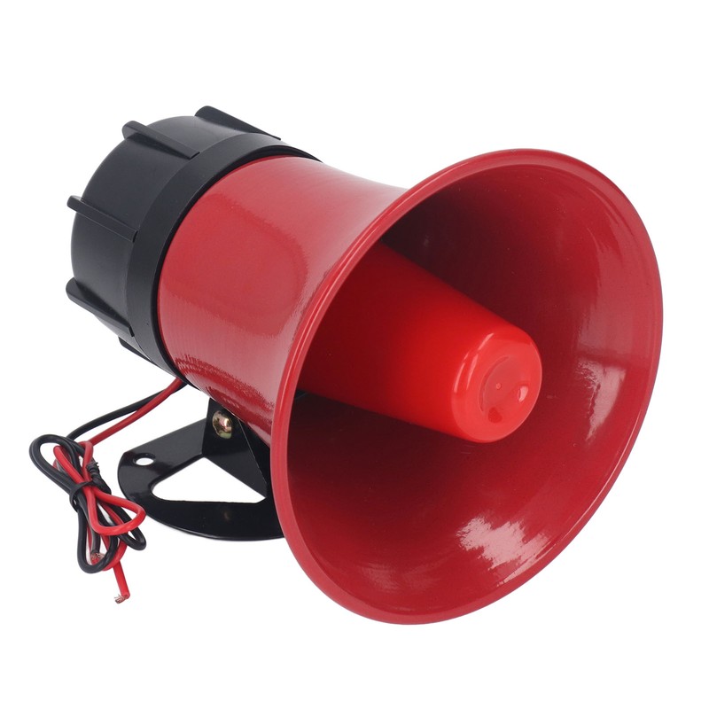 Industrial Alarm Security Siren 120dB 30W Emergency Warning Horn ABS