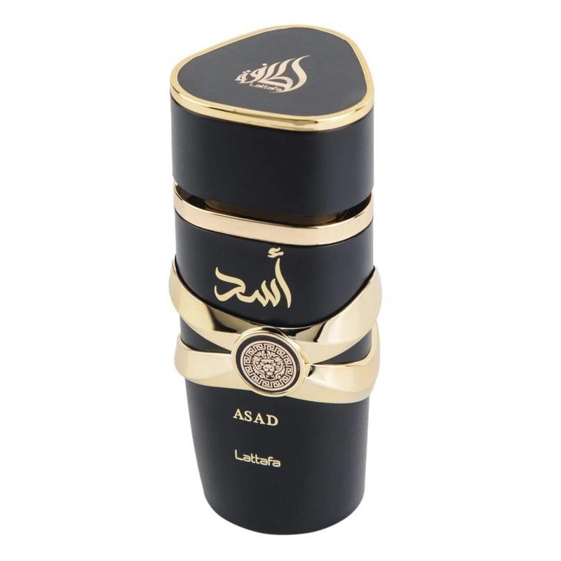 Lattafa Perfumes Asad for Unisex Eau de Parfum Spray, 3.4