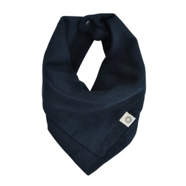 Kishu Baby Indi - Premium GOTS Certified Organic Bandana Scarf Bib, Dual Layer, 4-Way Reversible Muslin Baby Bandana Bibs for Boys or Girls