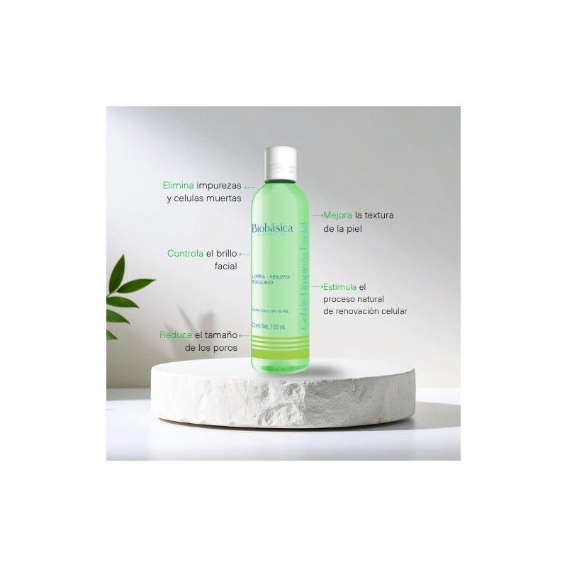 Dúo Biobásica Control Grasa – Gel Limpiador + Loción Astringente
