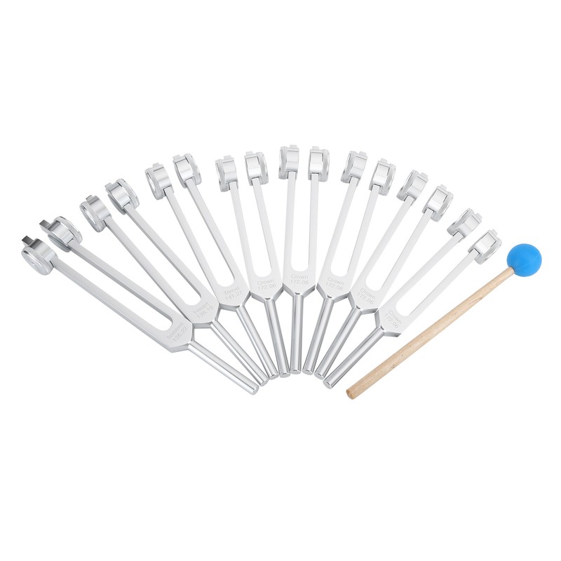 Tuning Fork Hammer Tool Set Diagnostic Tool for Sound Healing