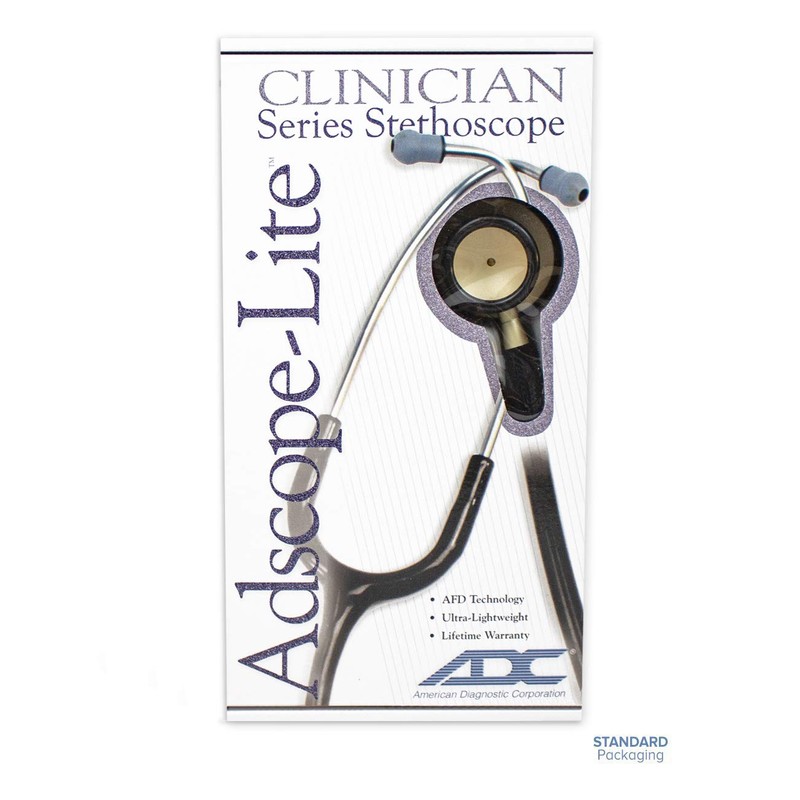 ADC Adscope-Lite 619 Ultra Light Stethoscope Amethyst