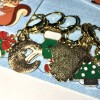 Handmade Mystery (set Of 5) Christmas Stitch Markers. Crochet Or