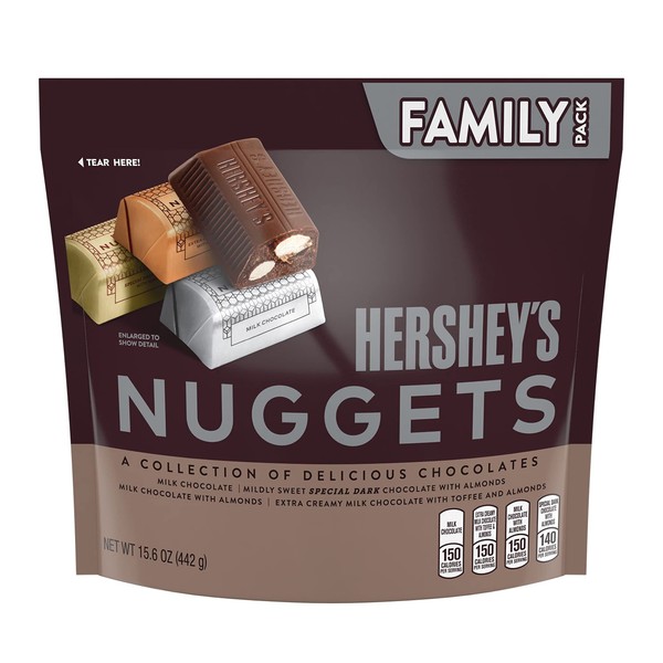 Hershey's Nuggets Chocolate Candy Assortment, 15.6 Ounce