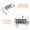 Proster Digital Vernier Caliper 8 Inch/200 mm Stainless Steel Electronic